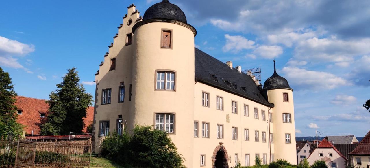 Ferienwohnung Am Hollergraben Oberschwarzach Eksteriør bilde